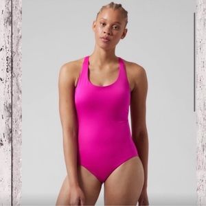 Athleta Hot Pink One-Piece Swimsuit